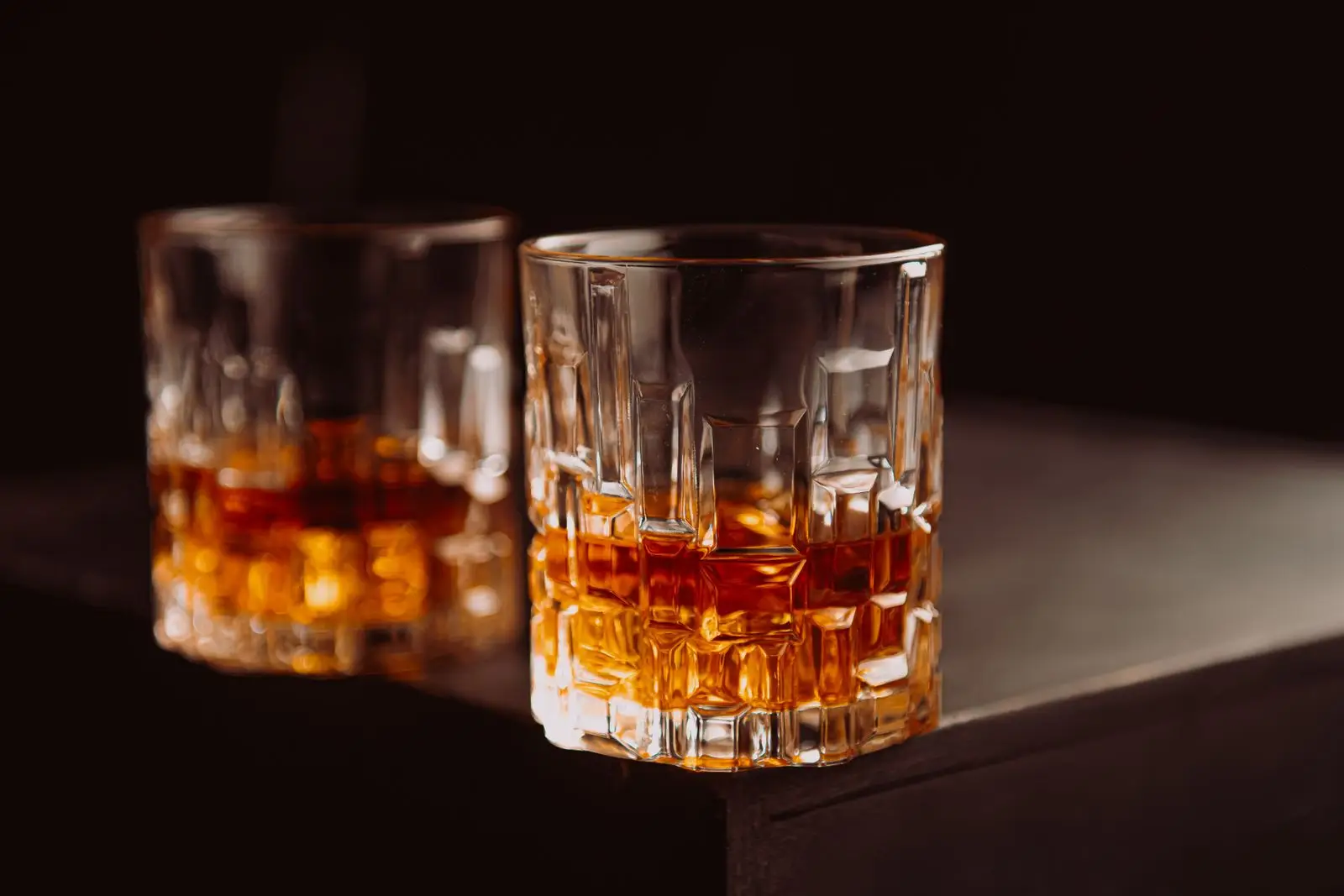 Glazen whisky